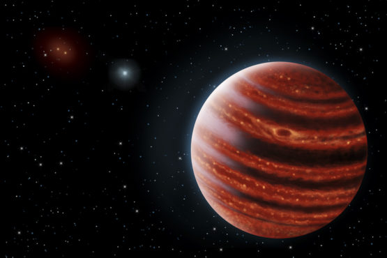Artist's concept of an "exoplanet."
