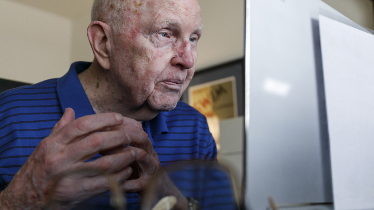 Study participant Gene Gilmer