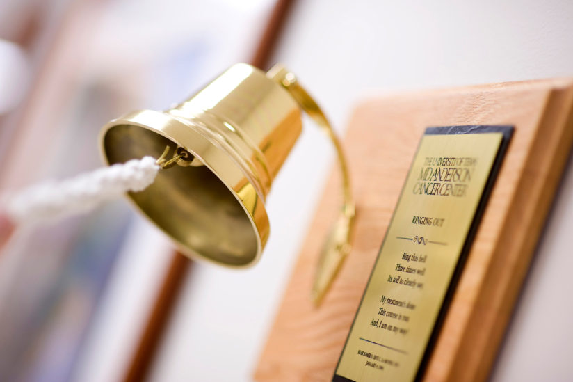 A bell being rung.