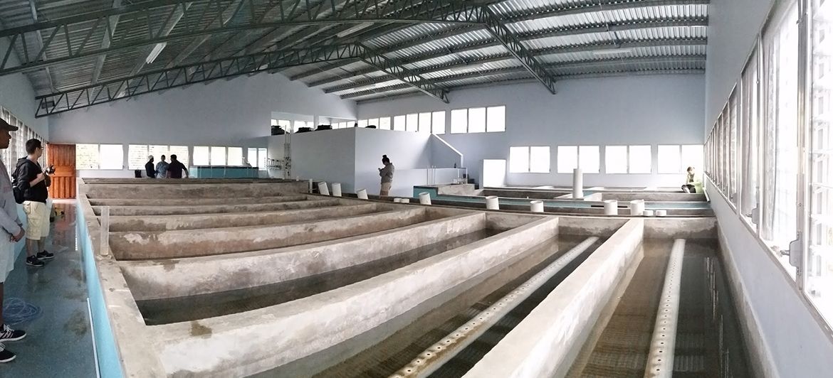 Image inside the water treatment plant