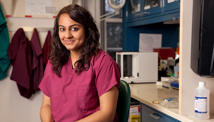Boston University student Bhavya Narala