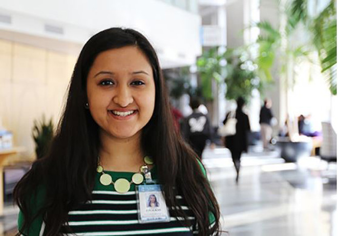 UNC student Karina Javalkar