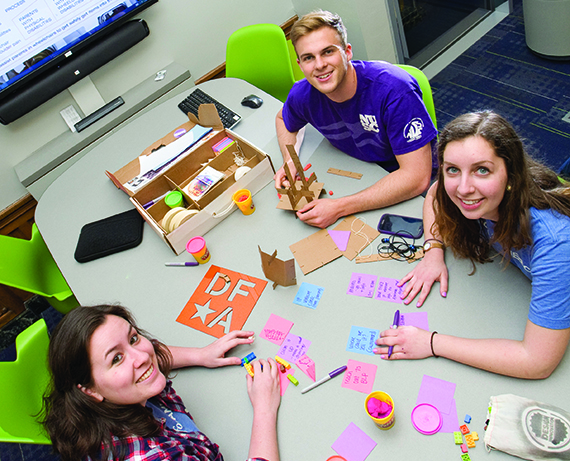 Students from Case Western Reserve and Cleveland Institute of Art