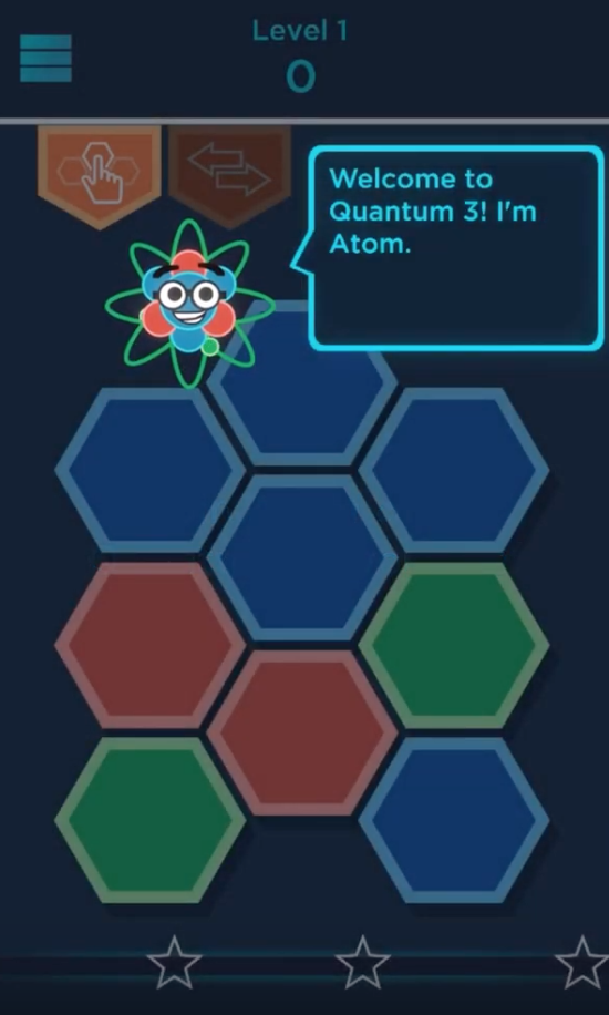A screenshot of the STEM app