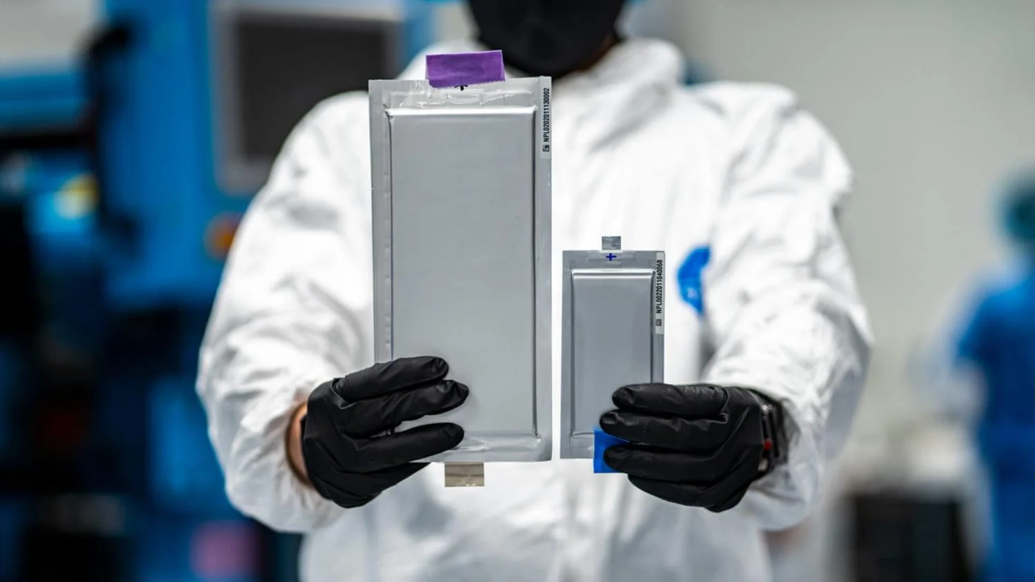 CU Boulder spinout Solid Power is building a better battery for consumers and the climate; Photo: Solid Power's 22-layer, 20Ah all-solid-state lithium metal cell compared to the company's first-generation 10-layer, 2Ah cell. Courtesy of Solid Power.