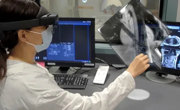 Mixed reality heart surgery inside an MRI