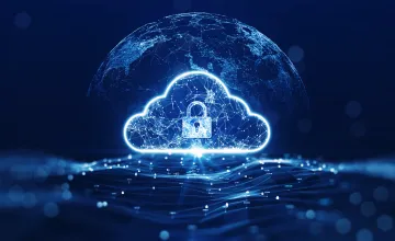 stock image cloud security