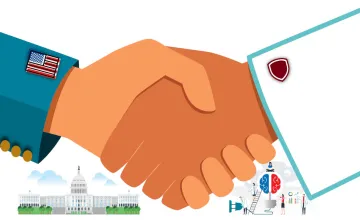 Partnership handshake