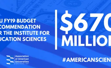 Department of Education Institute for Education Sciences Budget Request