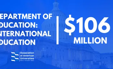 International Education Budget Request