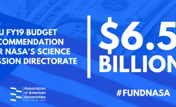 NASA Budget Recommendation AAU