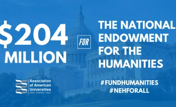 NEH FY23 funding request