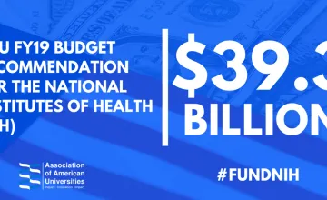 NIH Budget Recommendation AAU