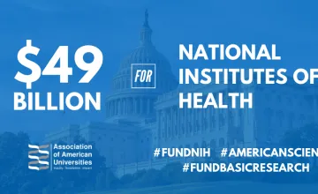 National Institutes of Health FY23 funding request
