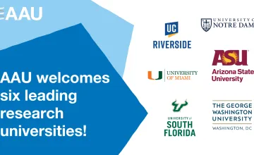 AAU welcomes six leading research universities