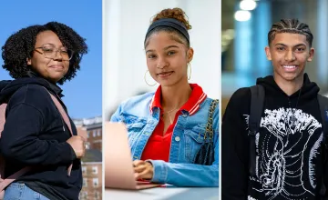 University of Maryland students who are part of the Terrapin Commitment program