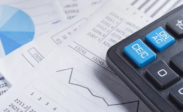 accounting calculator and charts