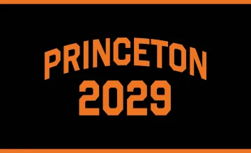 Princeton Class of 2029 Banner