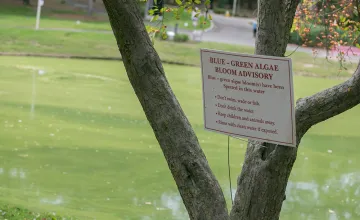 Sign at Roth Pond
