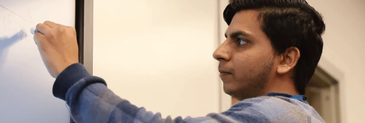 Undergraduate Student Using Graspable Math