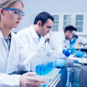 Group of scientists in laboratory
