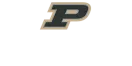 Purdue University logo white