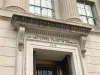 United States Chamber of Congress door with label above it 